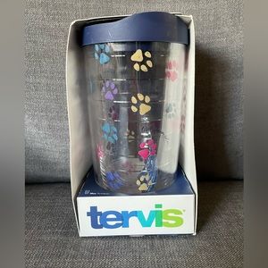 NEW Lug Tervis Tumbler Cup 16oz - Paws Navy